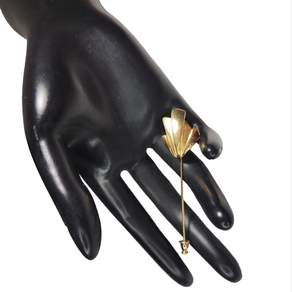 Monet Art Deco Stick Pin - Picture 1 of 6